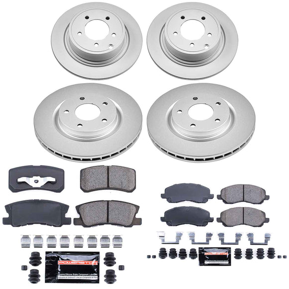 Z23 Daily Driver Premium Carbon-Fiber Ceramic Brake Pad and Fully Coated Rotor K