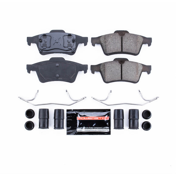 PowerStop Z23 Evolution Sport Carbon-Fiber Brake Pads With Hardware
