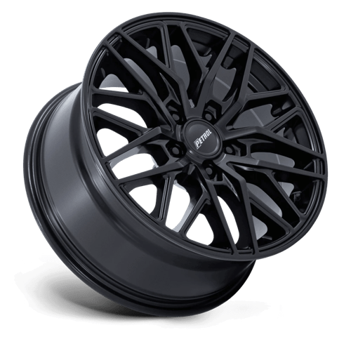 17x8 Petrol PE004 P3E Matte Black 5x114.3 ET40 CB72.56 Wheel Rim