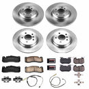 PowerStop OE Stock Replacement Low-Dust Ceramic Brake Pad and Rotor Kit