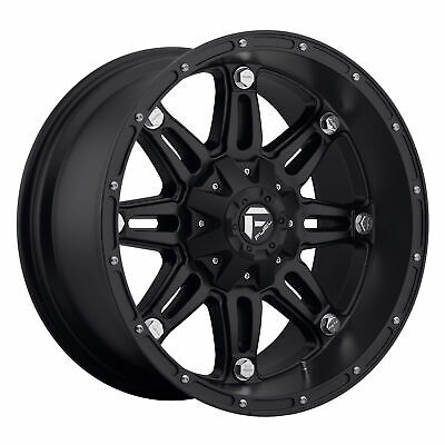 18X9 Fuel D531 HOSTAGE Matte Black 6X135/6X139.7 ET1 wheel/rim