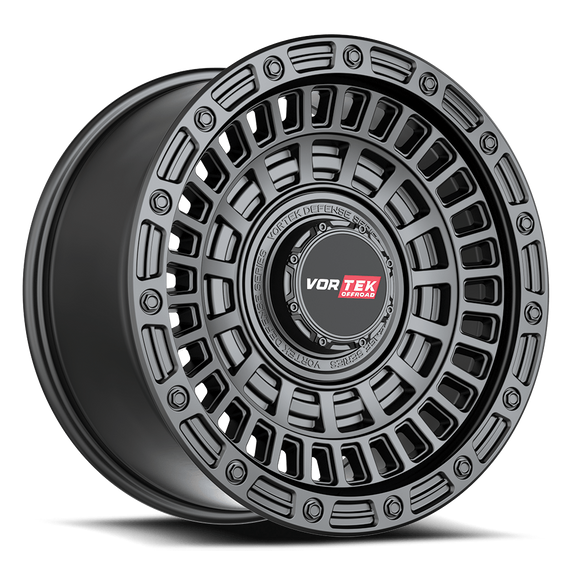 20x9.5 Vortek VRD-705 Convoy Matte Black 5x114.3 ET-12 CB71.5 Wheel Rim