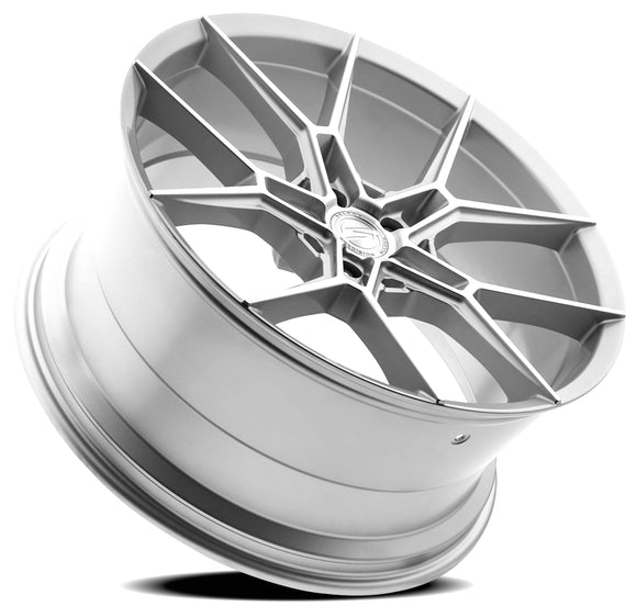 20x9 Select Precision Alloys ALPINE Gloss Silver Brushed 5x114.3 ET38 CB72.69
