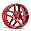 18x8 Touren TR79 Crimson Candy Red 5x108 ET35 CB63.50 Wheel Rim