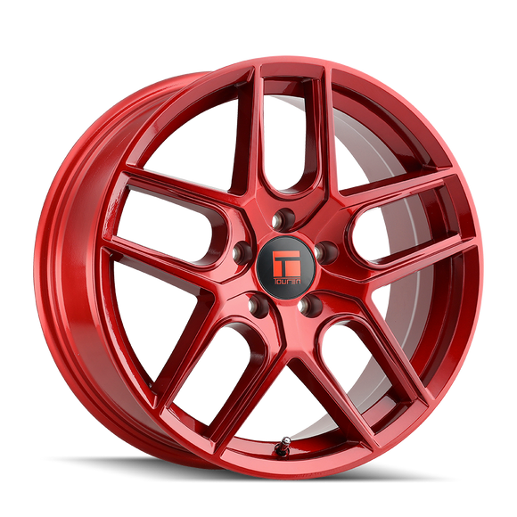 18x8 Touren TR79 Crimson Candy Red 5x108 ET35 CB63.50 Wheel Rim