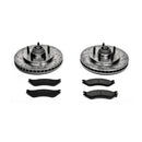 PowerStop Z23 Daily Driver Carbon-Fiber Ceramic Brake Pad and Drilled & Slotted