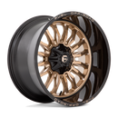 22x12 Fuel Off-Road D797 Arc Platinum Bronze with Black Lip 5x114.3 ET-44 Wheel
