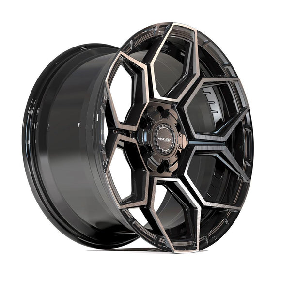 4Play Sport2.0 4PS26 20x9 Black Brushed Face Wheel 6x139.7 ET18 CB106.1