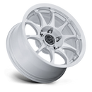 17x8.5 Black Rhino BR038 Ronin Gloss Silver Machined Face 6x135 ET0 Wheel