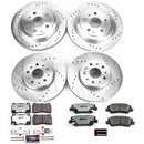 PowerStop Z26 Street Performance Ceramic Brake Pad and Drilled & Slotted Rotor K
