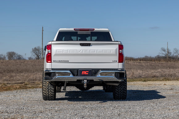 Rough Country Red 3.5 Inch Lift Kit for 25-26 Chevy Silverado 1500