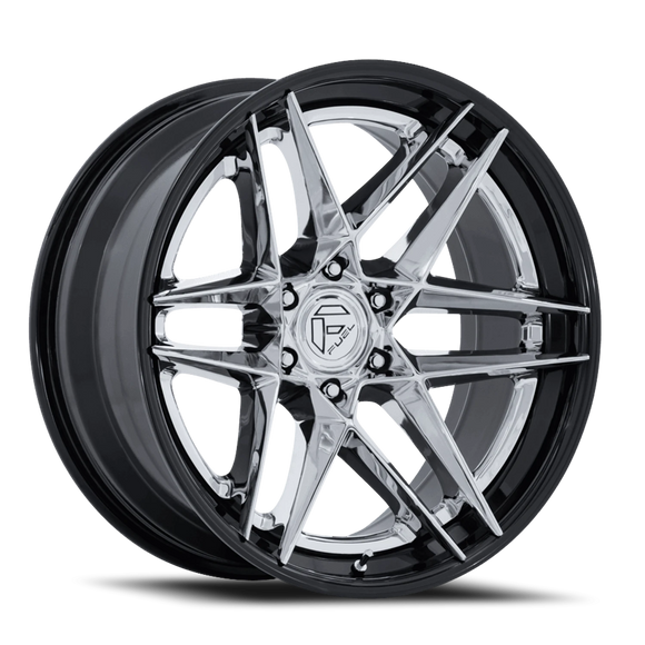 22x10 Fuel Off-Road Flight Chrome Wheel 6x139.7 ET-18 CB106.1