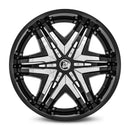 24x10 Diablo Elite Gloss Black 6x135/139.7 ET35 wheel/rim-1