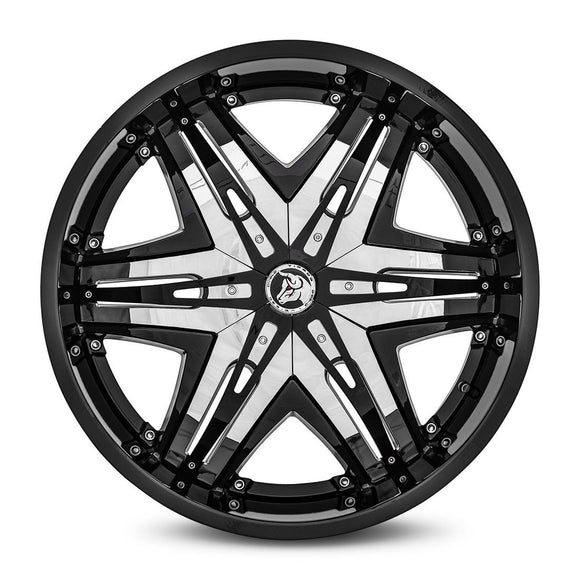 24x10 Diablo Elite Gloss Black 6x135/139.7 ET35 wheel/rim