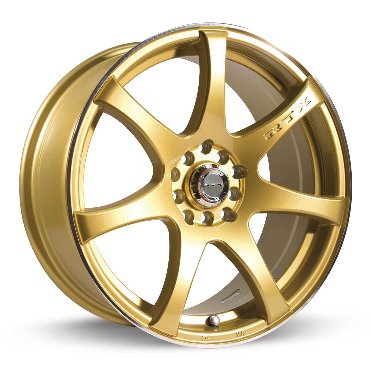 17x7.5 RTX Ink Gold Machined 5x100/114.3 ET42 wheel/rim