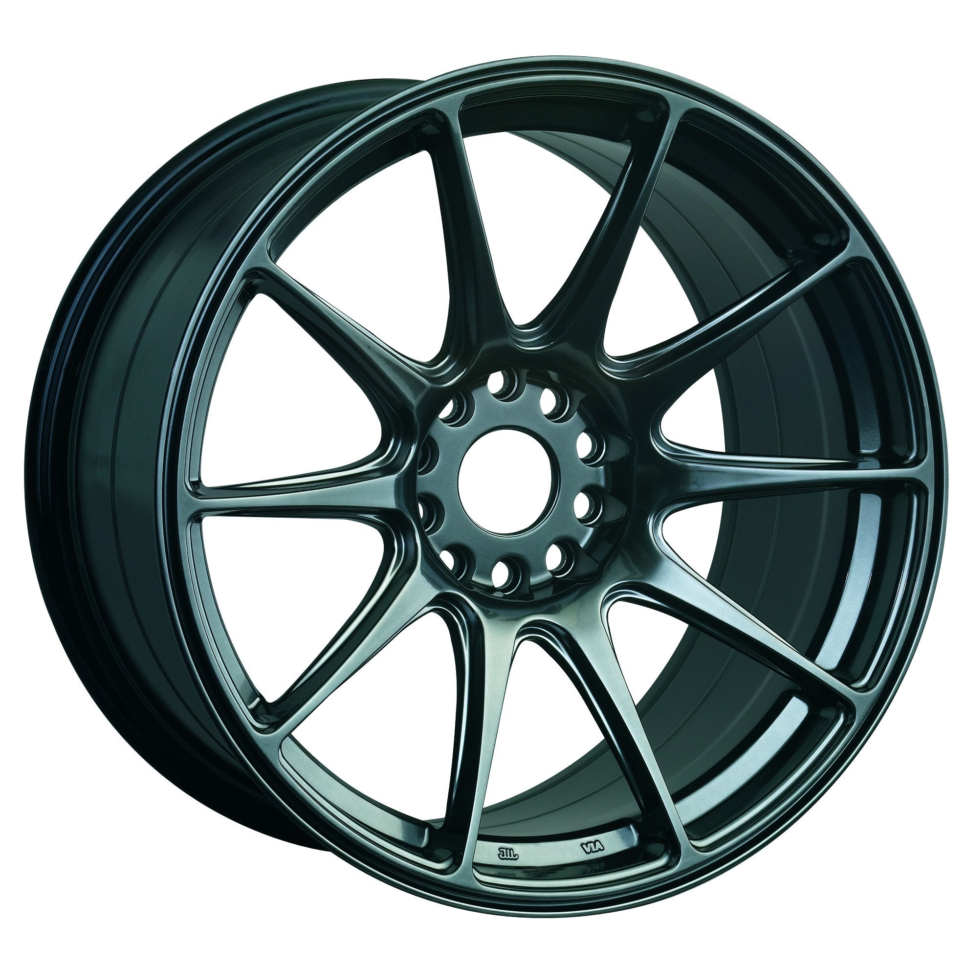 17x8.25 XXR 527 Chromium Black 4x100/114.3 ET25