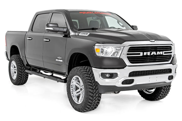 Oval Nerf Step - Crew Cab - Black - Ram 1500 (19-23)/1500 TRX (21-23)