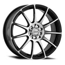 17x7 Maxxim Champ Machined Face/ Black 4x100 4x108 4x4.25 ET40 Wheel Rim-1