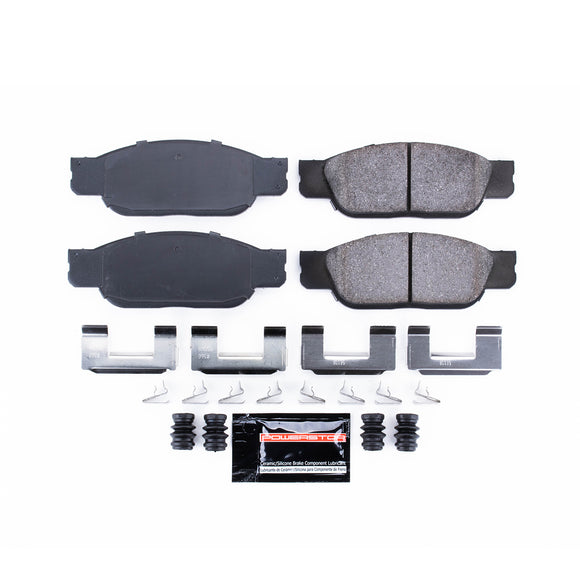 PowerStop Z23 Evolution Sport Carbon-Fiber Brake Pads With Hardware