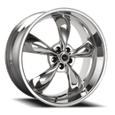 17x9 American Racing Torq Thrust M Chrome Wheel/Rim 5x120.7 17-9 5-120.7