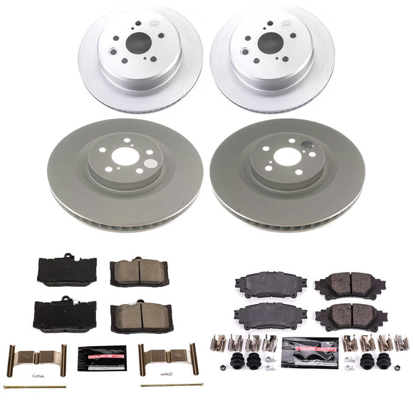 Z23 Daily Driver Premium Carbon-Fiber Ceramic Brake Pad and Fully Coated Rotor K