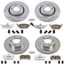 PowerStop Z26 Street Performance Ceramic Brake Pad and Drilled & Slotted Rotor K