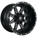 20x10 Fuel Off-Road D538 Maverick Matte Black Milled 8x180 ET-18 CB124.2 Wheel