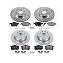 PowerStop Z23 Daily Driver Carbon-Fiber Ceramic Brake Pad and Drilled & Slotted