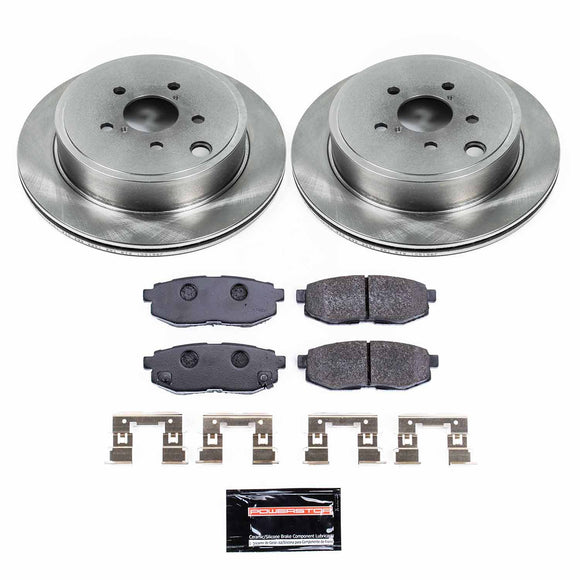 PowerStop Track Day High-Performance Brake Pad and Rotor Kit