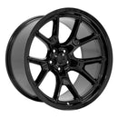20" Replica DG21 fits Dodge Challenger 20x11 Gloss Black