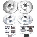 PowerStop Z26 Street Performance Ceramic Brake Pad and Drilled & Slotted Rotor K