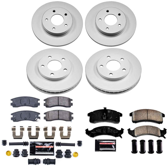 Z23 Daily Driver Premium Carbon-Fiber Ceramic Brake Pad and Fully Coated Rotor K