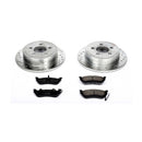 PowerStop Z23 Daily Driver Carbon-Fiber Ceramic Brake Pad and Drilled & Slotted