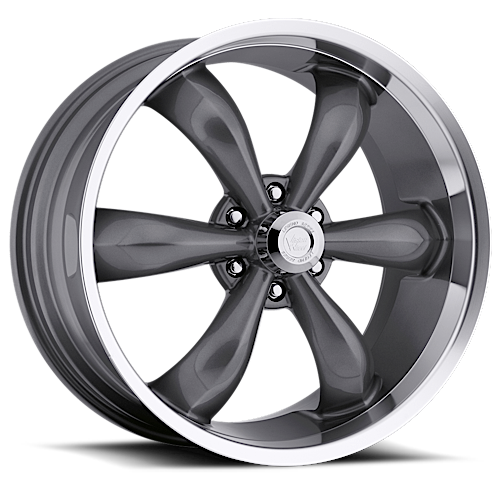 22x9.5 Vision 142 Legend 5/6 Gun Metal Machined Lip 6x139.7 ET30 CB106.2