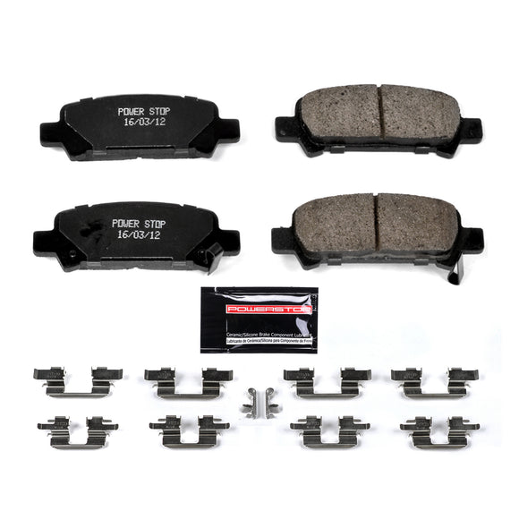 PowerStop Z23 Evolution Sport Carbon-Fiber Brake Pads With Hardware