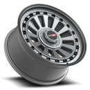 18x9 Vortek VRD-702 Radar Matte Gunmetal 5x127 ET-12 CB78.1 Wheel