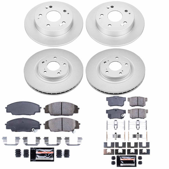 Z23 Daily Driver Premium Carbon-Fiber Ceramic Brake Pad and Fully Coated Rotor K