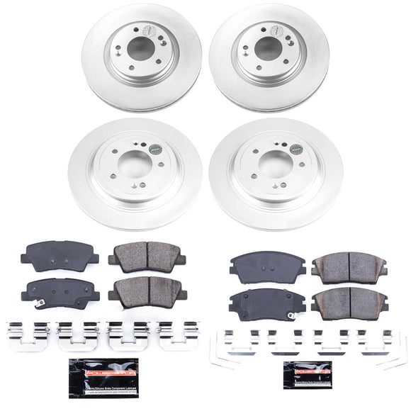 Z23 Daily Driver Premium Carbon-Fiber Ceramic Brake Pad and Fully Coated Rotor K