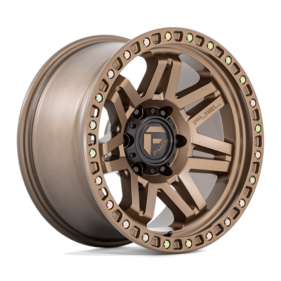 17x9 Fuel Off-Road D811 Syndicate Full Matte Bronze 6x139.7 ET1 CB106.1 Wheel