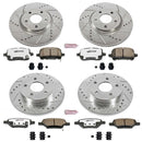 PowerStop Z26 Street Performance Ceramic Brake Pad and Drilled & Slotted Rotor K
