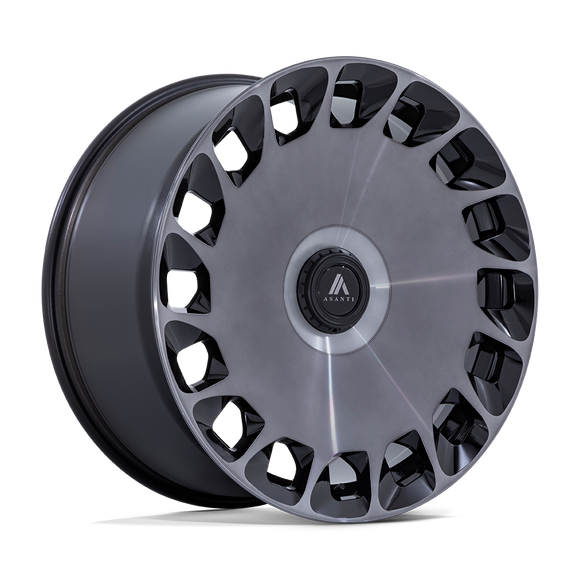 20X9 Asanti Black ABL-45 Aristocrat Black 5X112 5X120 ET27 Wheel Rim