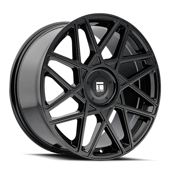 18x8 Touren TR66 Gloss Black 5x112 ET35 CB74.10 Wheel Rim
