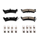 PowerStop Z17 Evolution Ceramic Brake Pads With Hardware