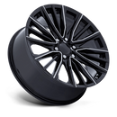 22X9 Performance Replicas PR223 Gloss Black Milled 6x139.7 ET28 Wheel Rim