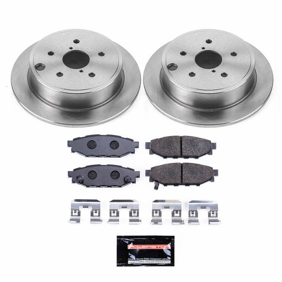 PowerStop Track Day High-Performance Brake Pad and Rotor Kit