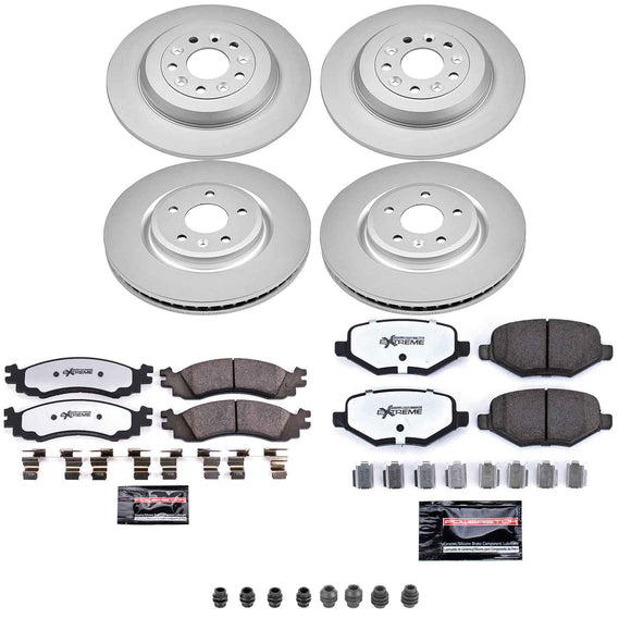 Z36 Truck & Tow Premium Carbon-Fiber Ceramic Brake Pad and Fully Coated Rotor Ki