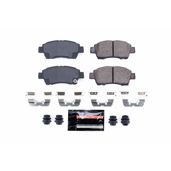 PowerStop Z23 Evolution Sport Carbon-Fiber Brake Pads With Hardware