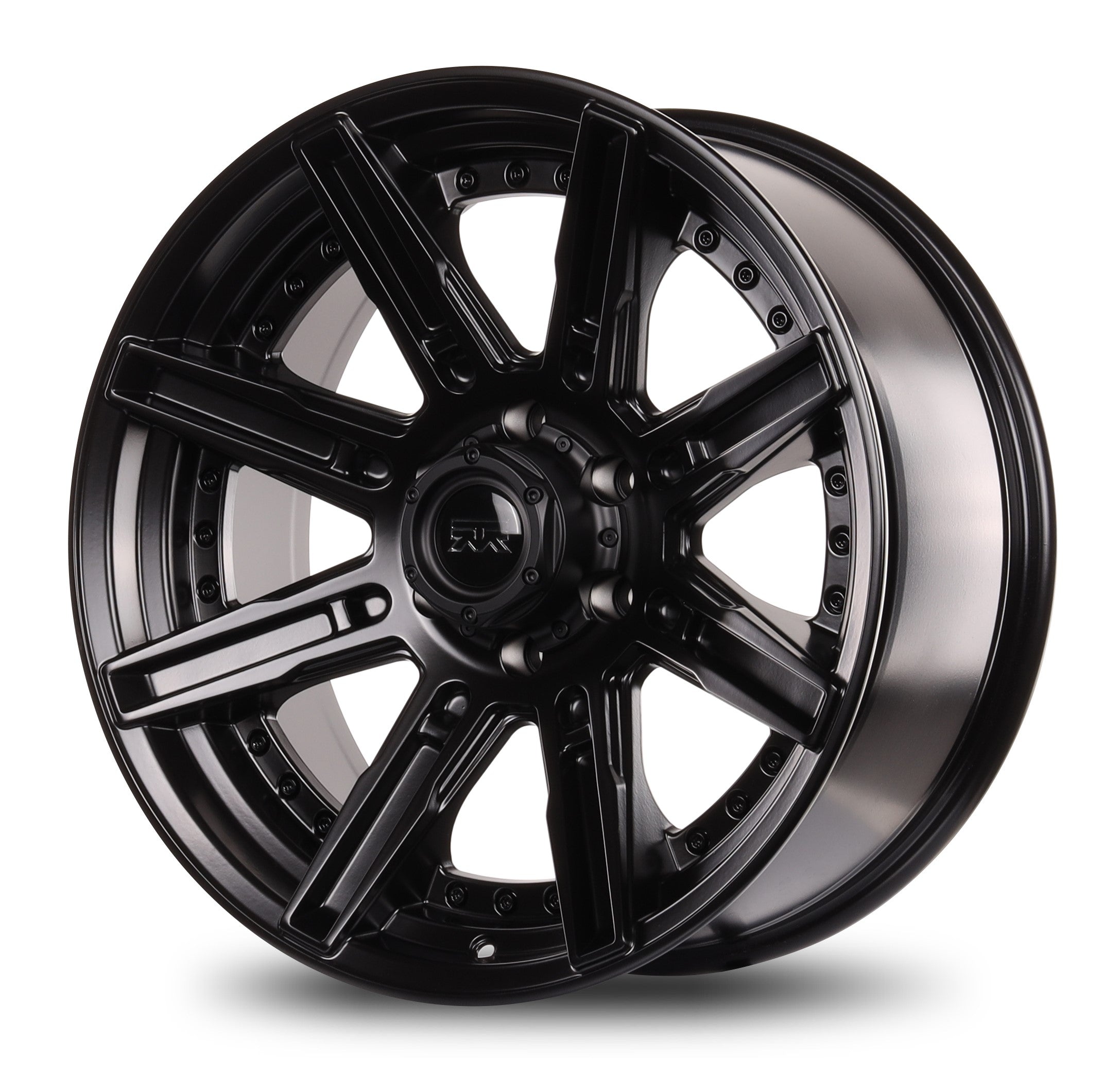 20x9 Mudder Trucker MT502 Stroker Matte Black 6x135 ET1 Wheel Rim