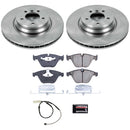 PowerStop OE Stock Replacement Low-Dust Ceramic Brake Pad and Rotor Kit