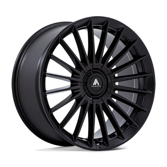 20x9 Asanti AB048 Viceroy Matte Black 5x112 ET27 CB72.56 Wheel Rim
